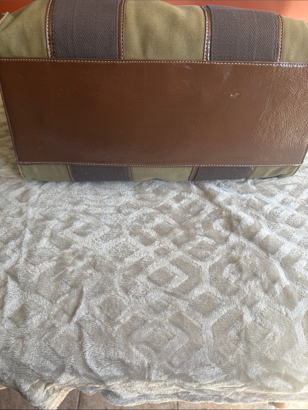 Vintage Barneys New York Canvas Weekend Tote Bag - Picture 3 of 10